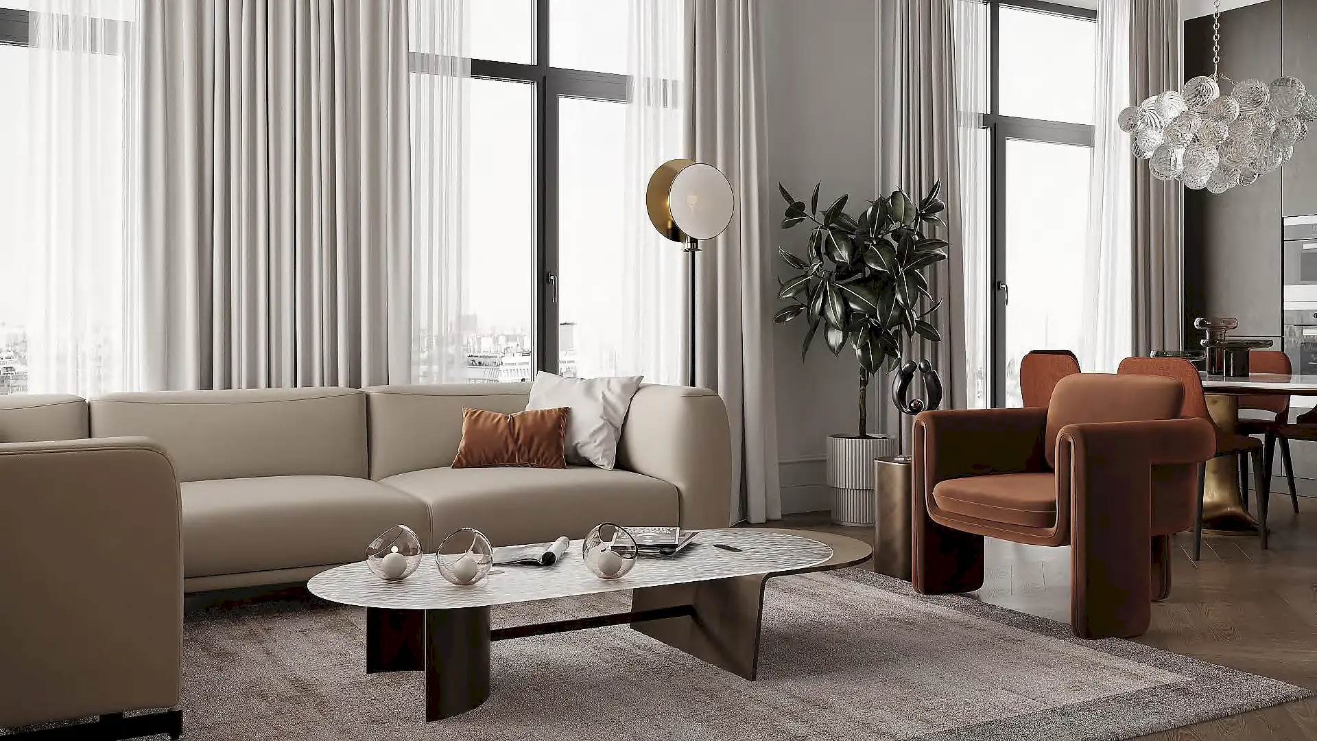 Квартал Серебряный Бор — Квартиры
