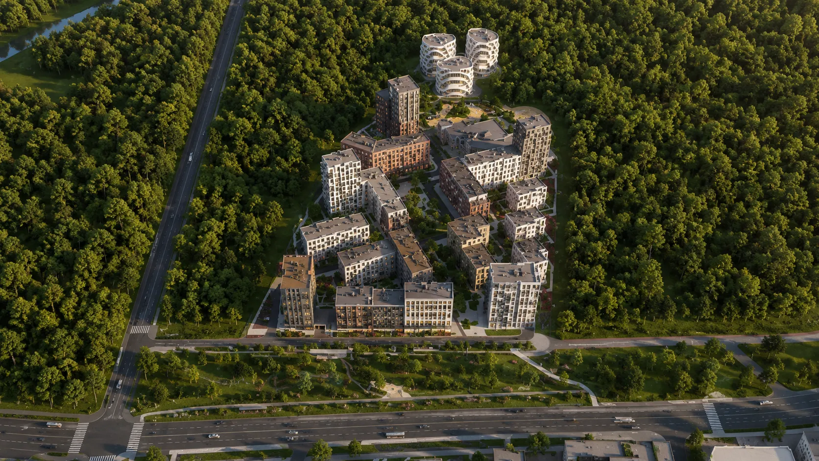ЖК Хольм - Двор - фото 3