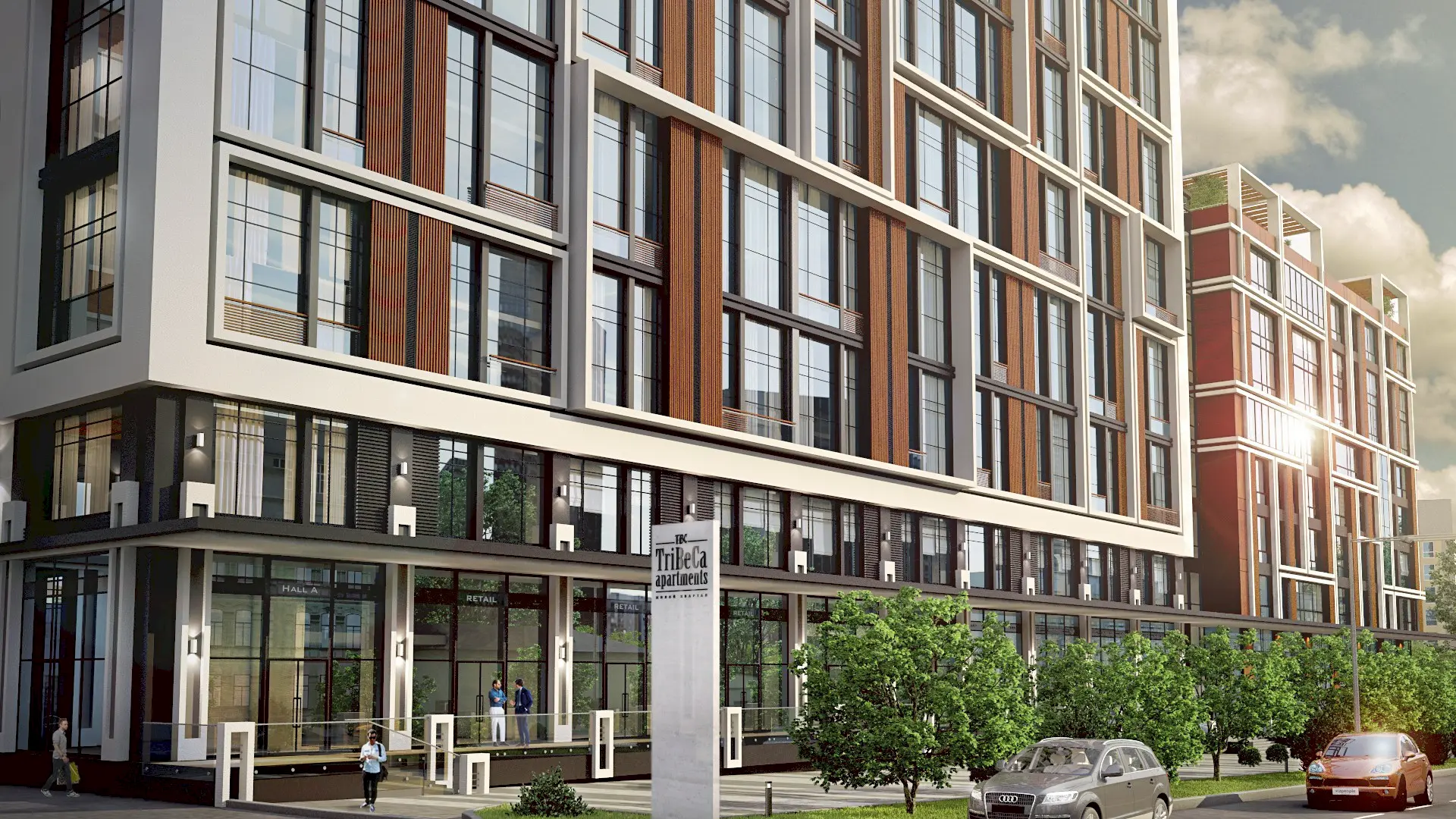 TriBeCa Apartments — Архитектура