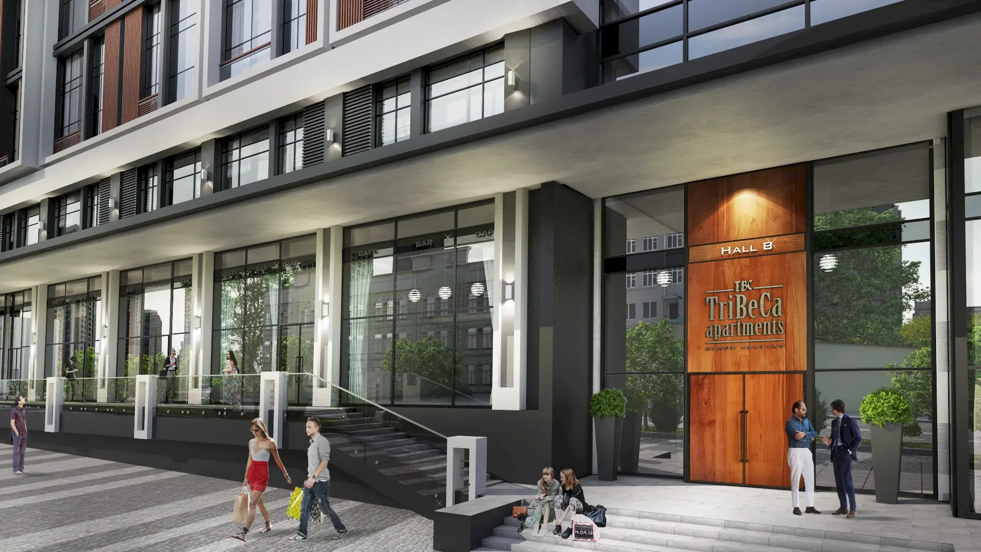 TriBeCa Apartments — Инфраструктура