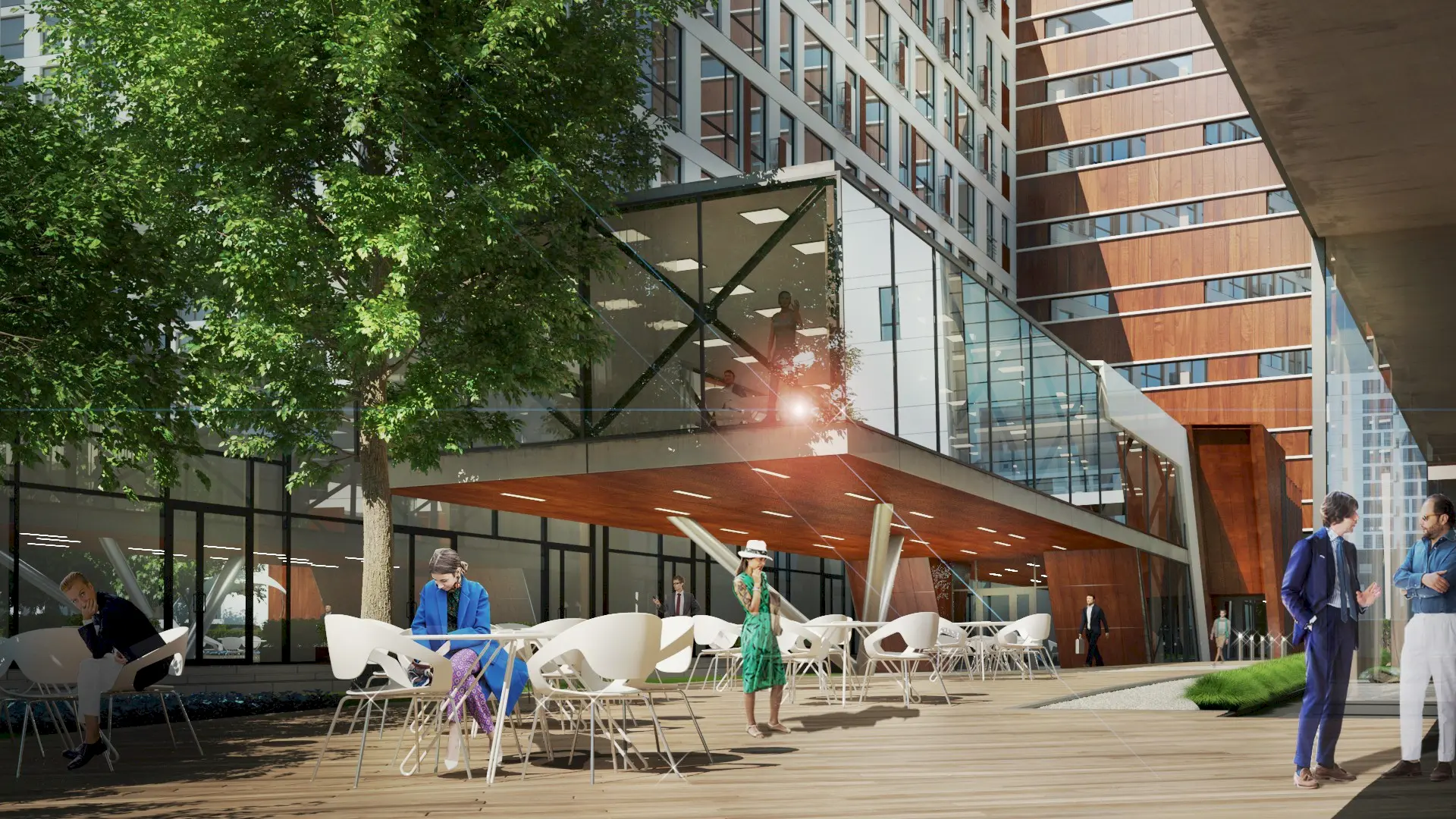 TriBeCa Apartments — Инфраструктура