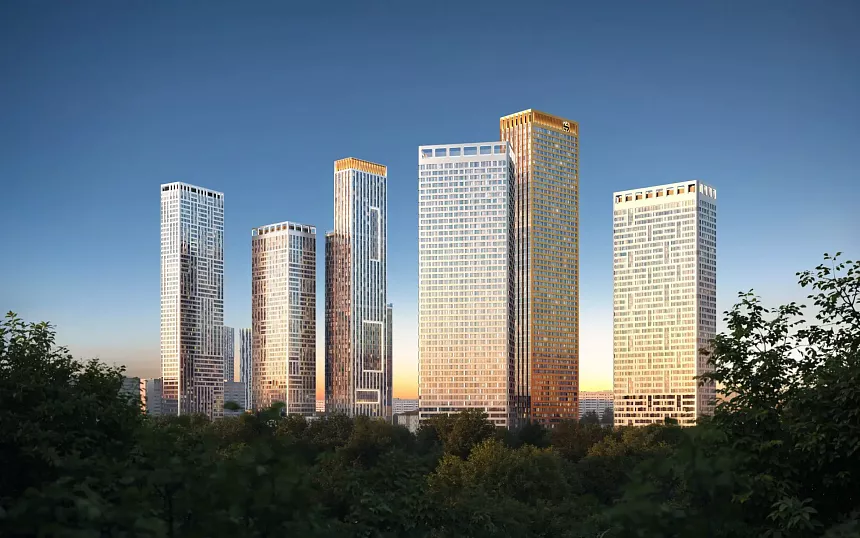 Квартира, 2 комнаты "Амбер Сити", фото 1