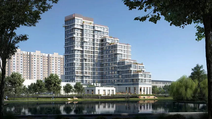 Квартира, 2 комнаты "Лэйк", фото 2