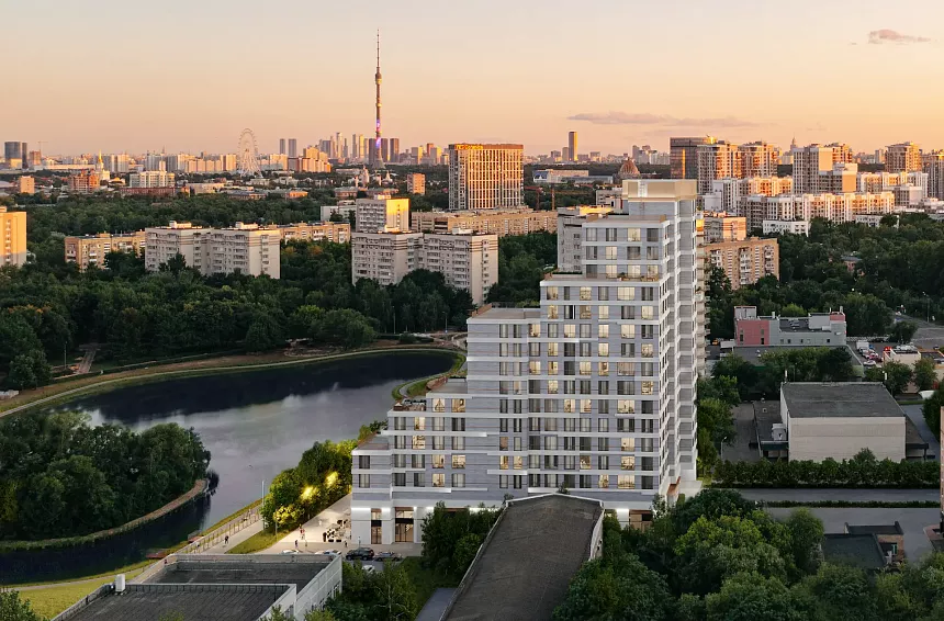 Квартира, 2 комнаты "Лэйк", фото 1